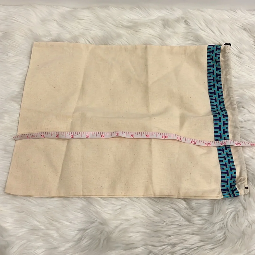 Tory Burch cream dust shoes wallet bag